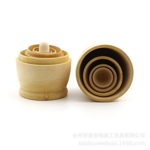 手繪工藝品 家居擺件diy木制玩具 木質(zhì)白胚經(jīng)典俄羅斯套娃五層套